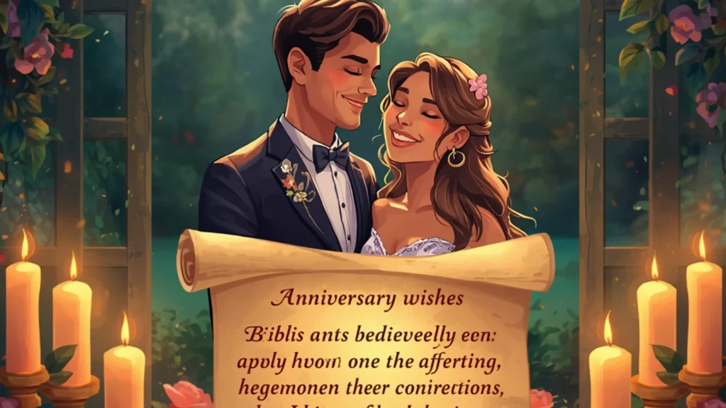 Bible Verse Anniversary Wishes