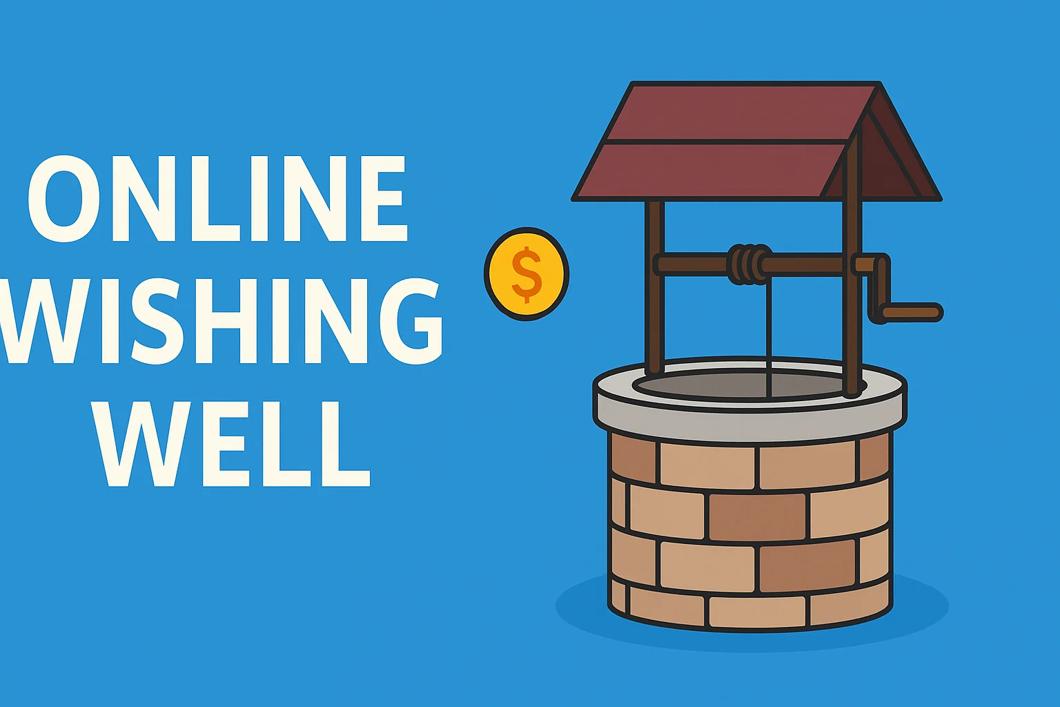 Wedding flat-lay showing laptop, “Wishing Well” card, and discreet QR code.