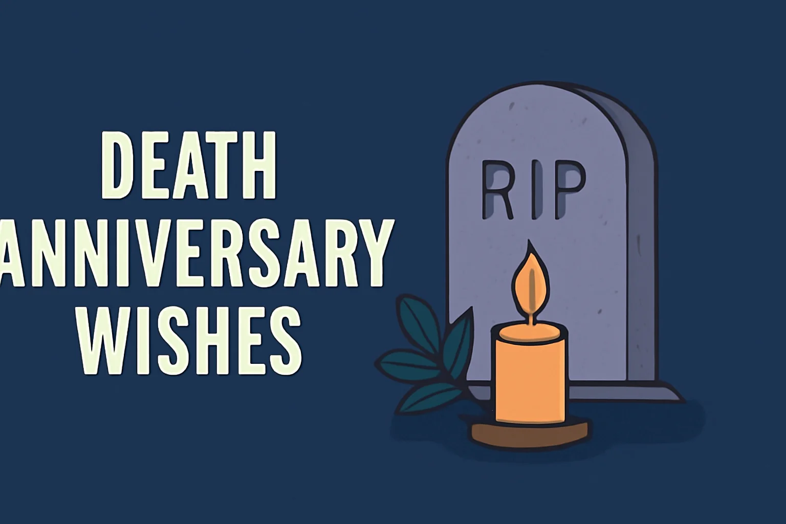 Candle and framed photo on a table symbolizing remembrance. • Caption: Marking a life with words of comfort and remembrance.