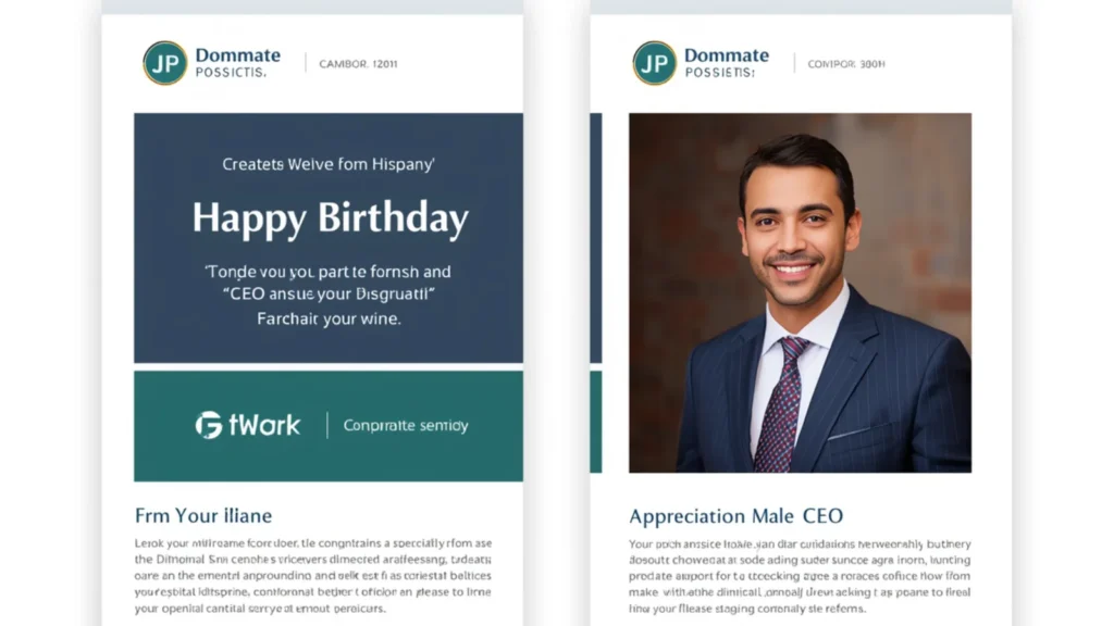Formal Birthday Wishes for CEO