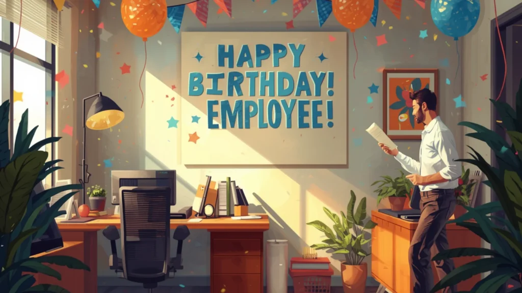 Professional Employee Birthday Wishes