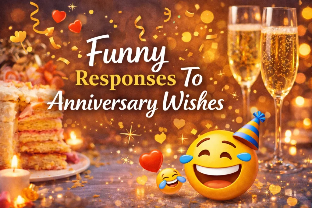 Funny Responses to Anniversary Wishes