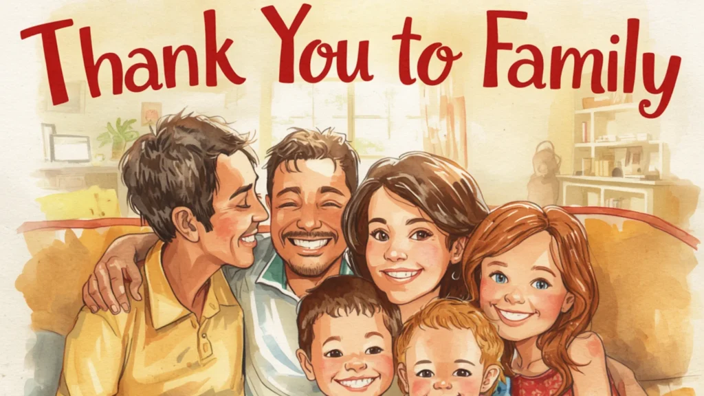 Thank You to Family