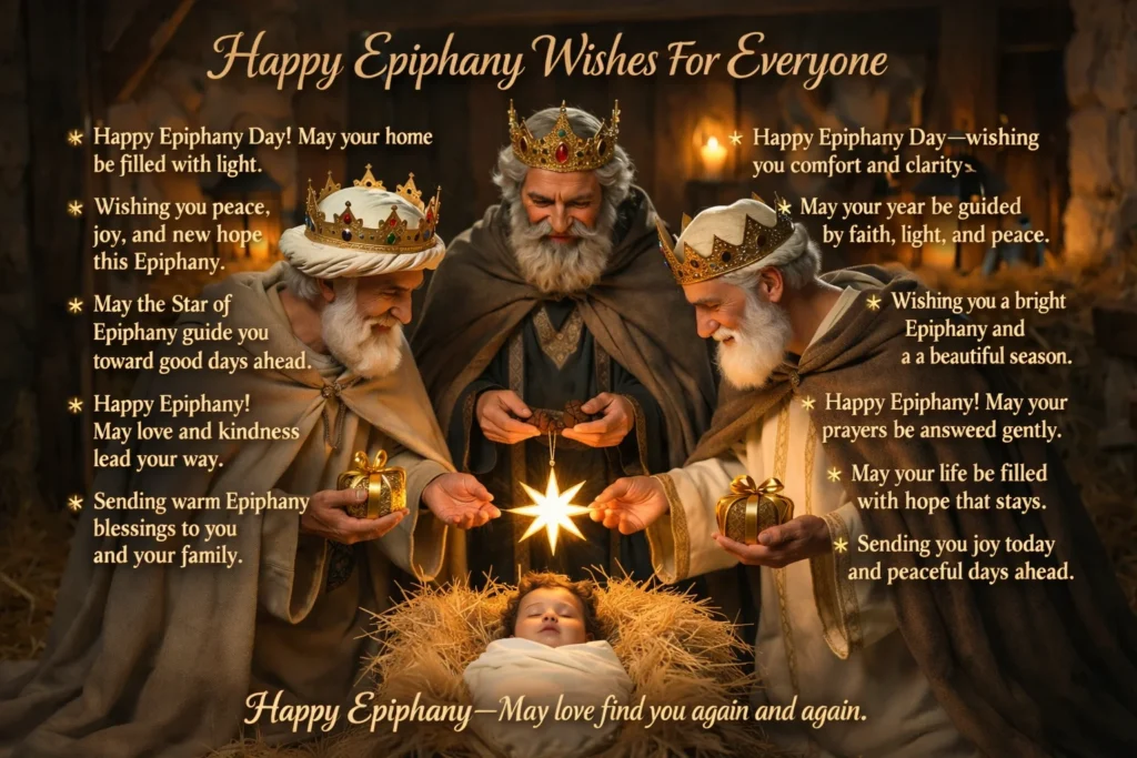 Happy Epiphany! May your prayers be answered gently.