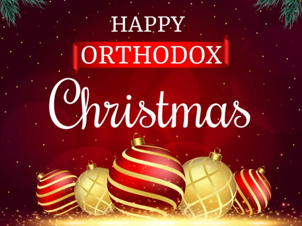 HAPPY ORTHODOX Christmas