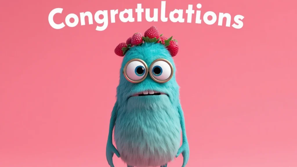 Funny Congratulations Messages for a Creator Friend