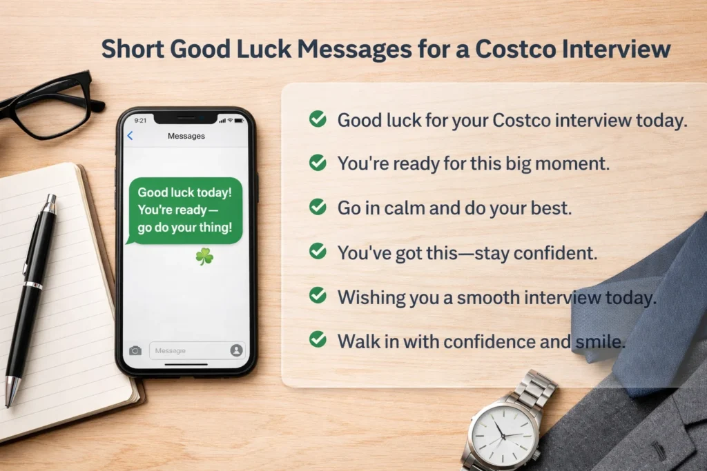 Good luck today!
You’re ready—
go do your thing!