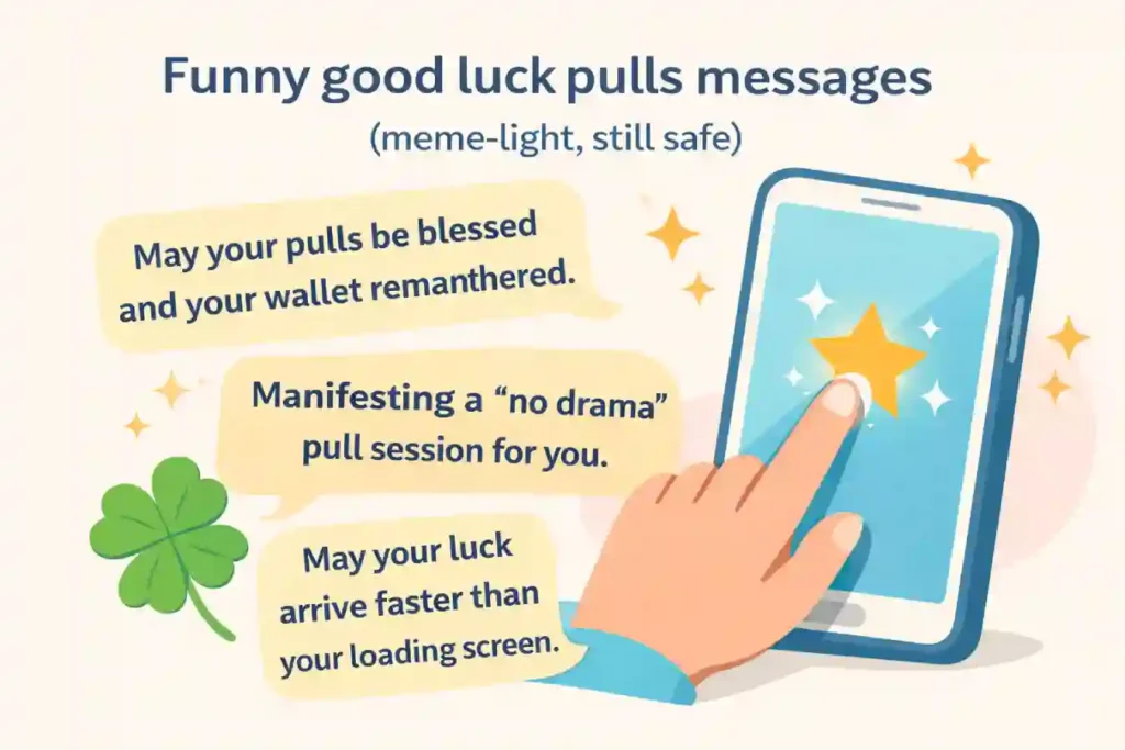 May your luck arrive faster than your loading screen.