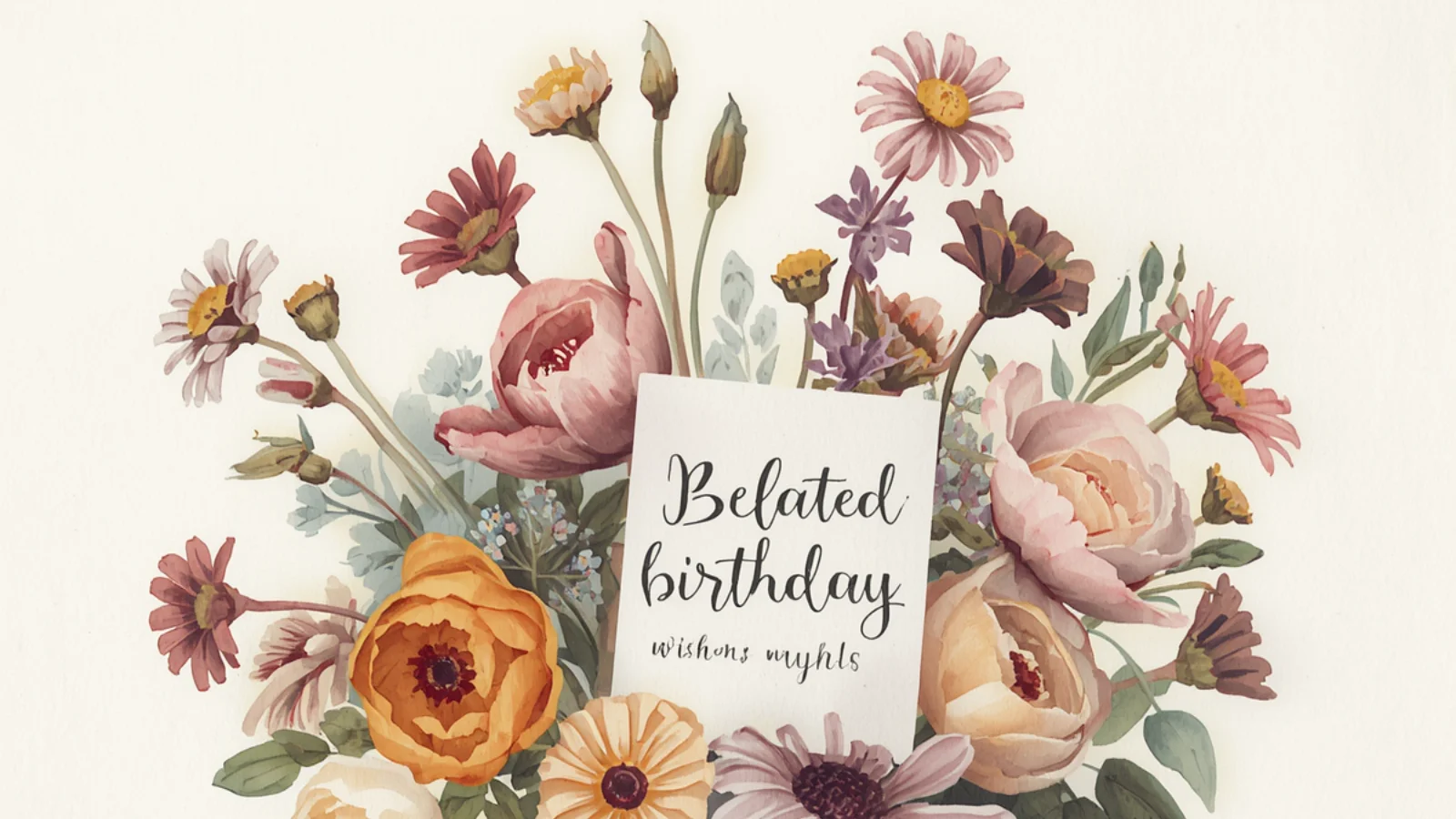 Belated Birthday Wishes: 192 Sweet Ways to Say Sorry