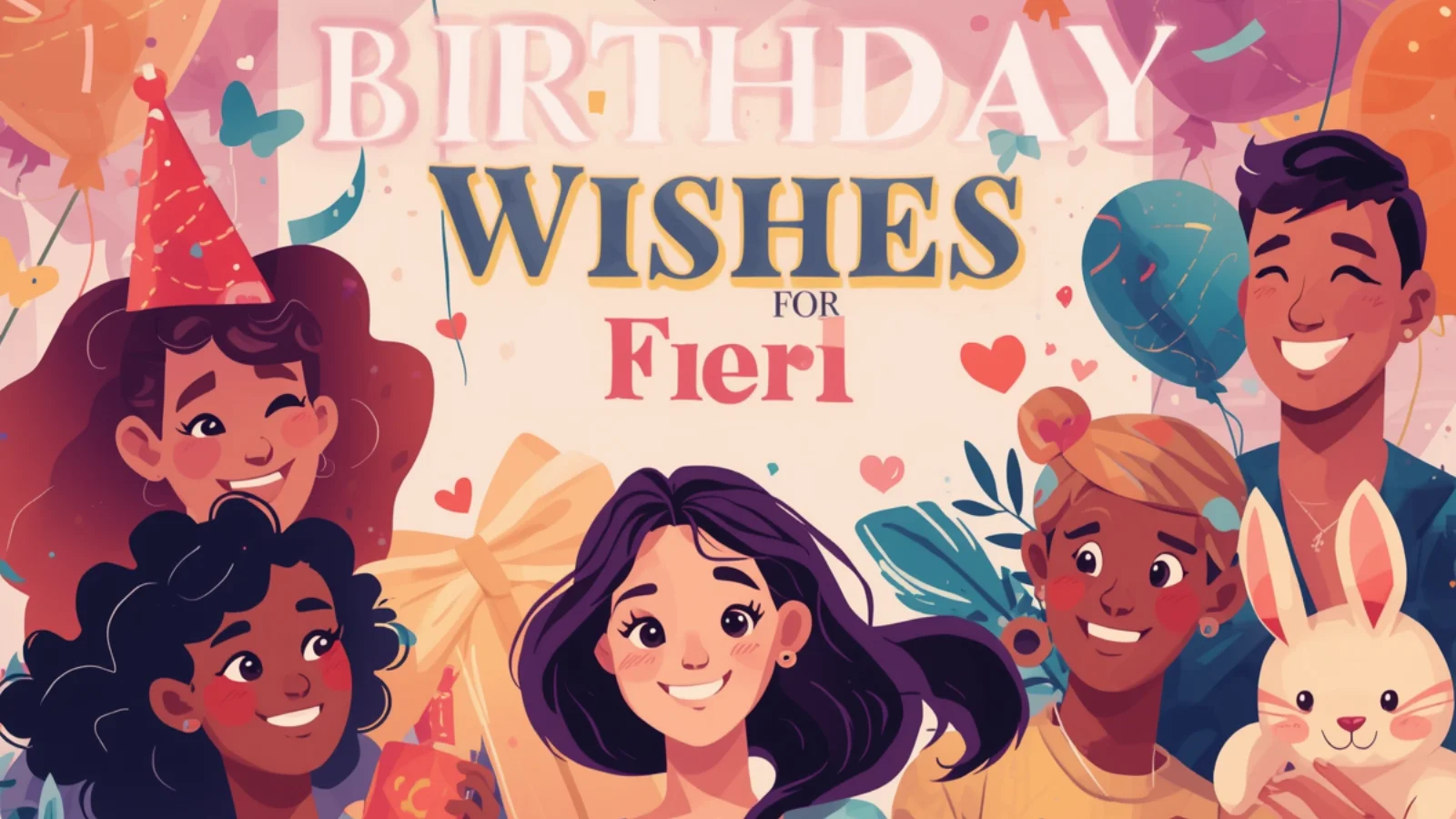 Birthday Wishes for Friend: 192 Sweet Ideas