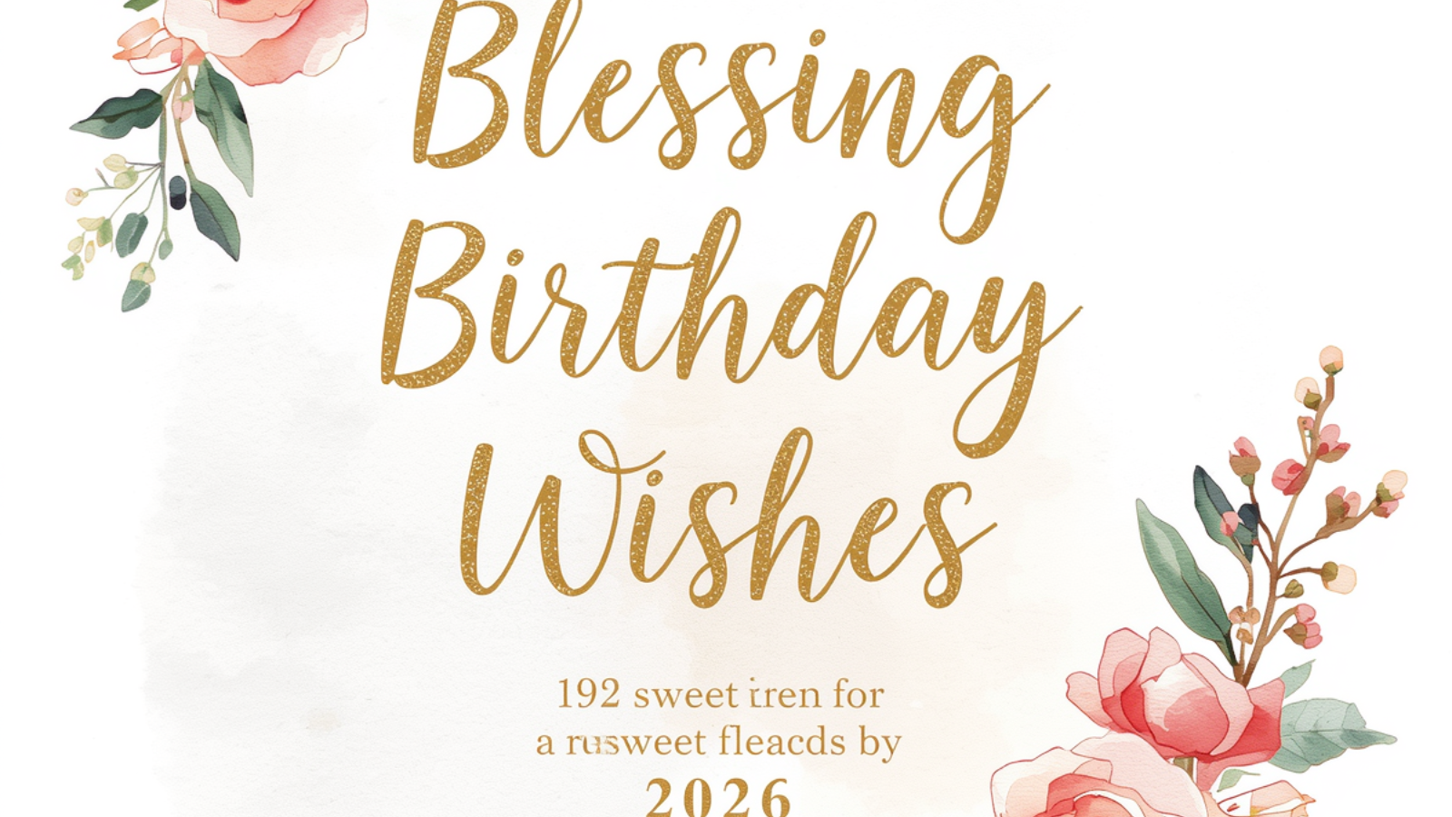 Blessing Birthday Wishes: 192 Sweet Ideas for 2026