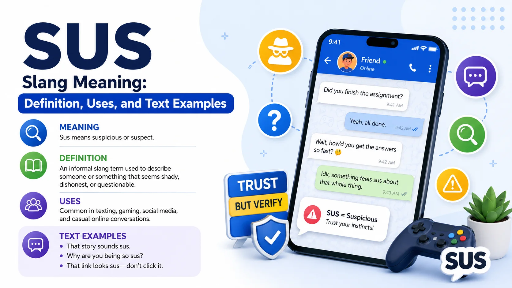 Sus Slang Meaning: Definition, Uses, and Text Examples