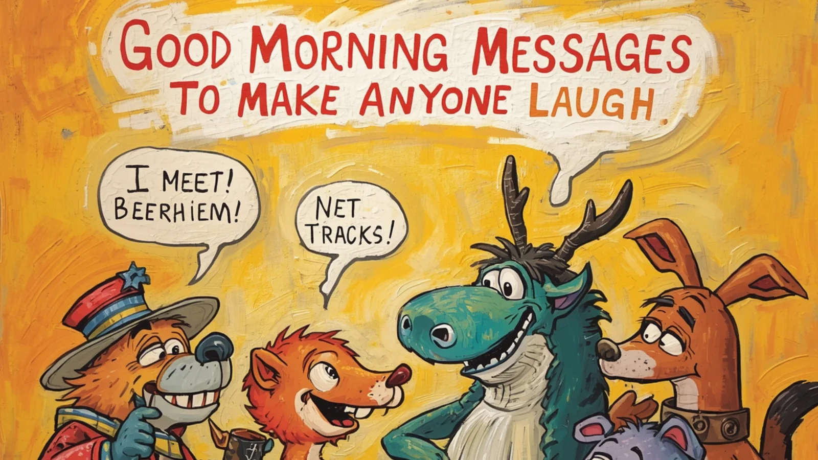Funny Good Morning Messages to Make Anyone Laugh