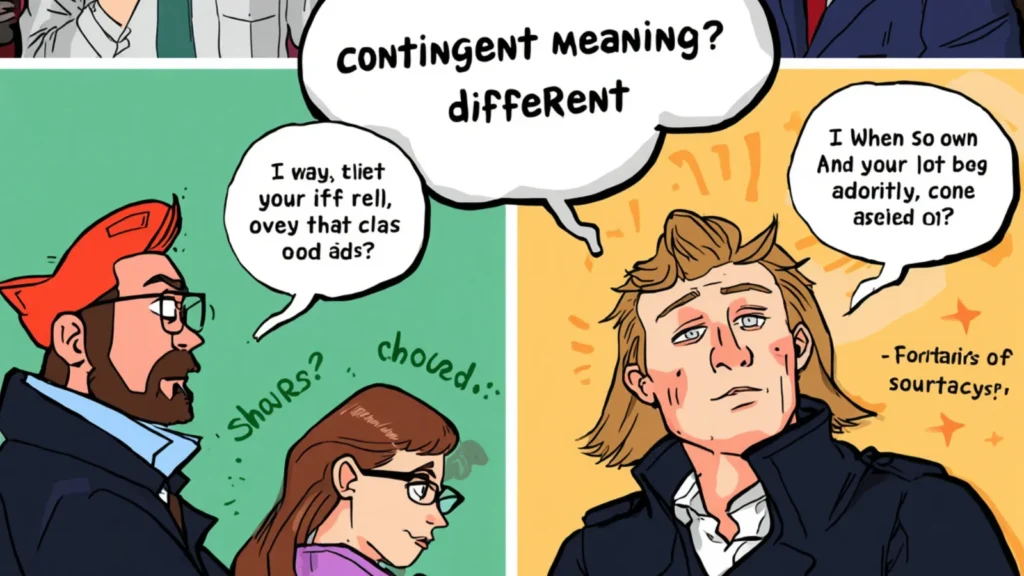 What Is the Contingent Meaning in Different Contexts?