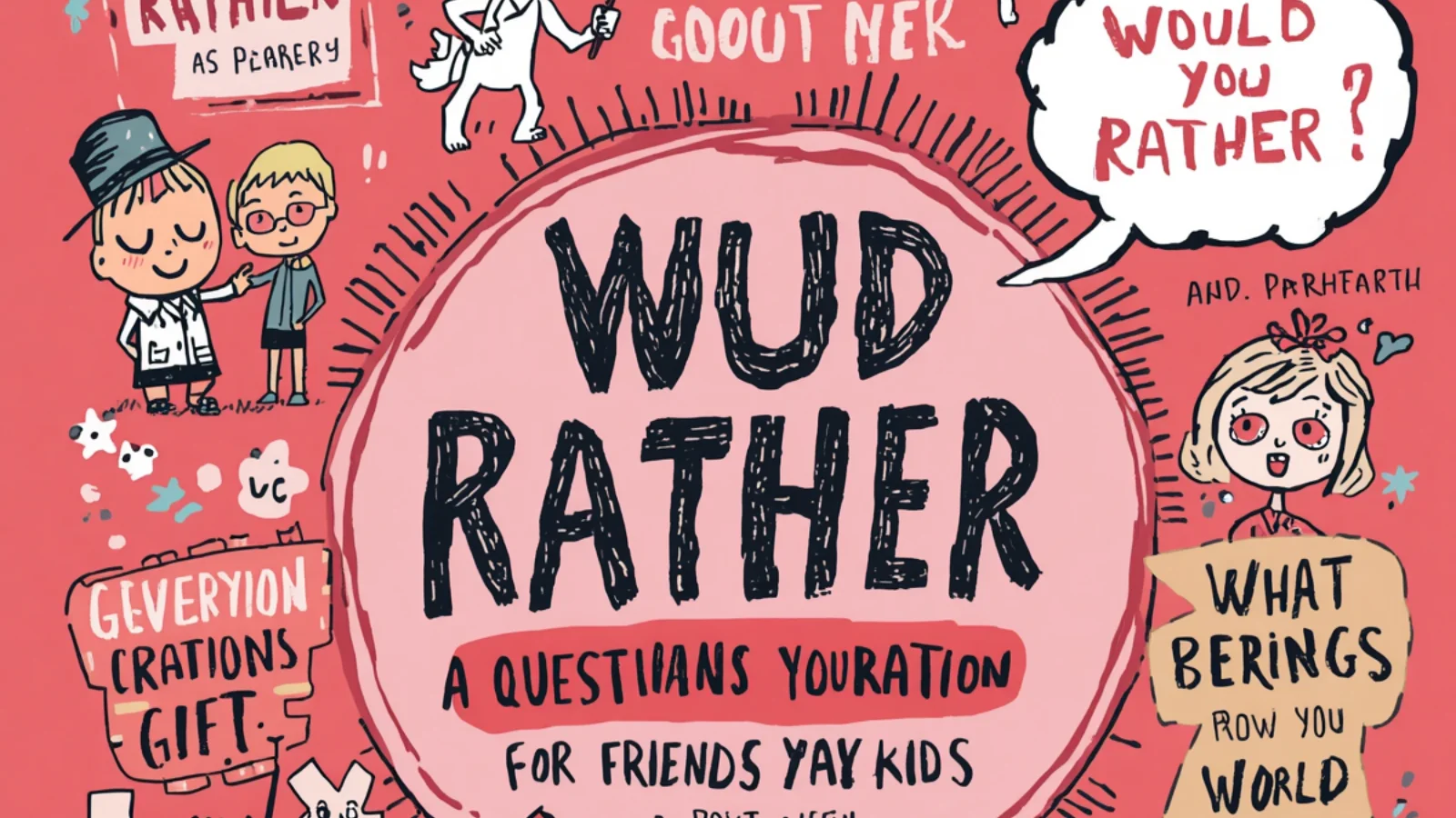 250 Would You Rather Questions for Friends, Kids, Couples, and Game Night