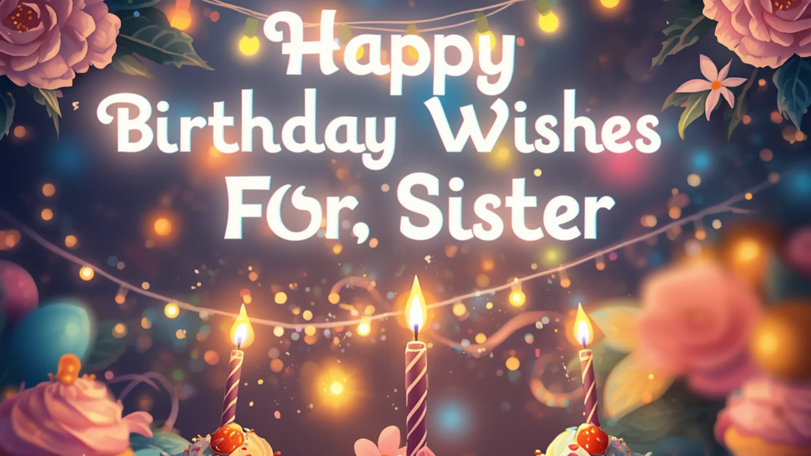 Birthday Wishes For Sister: Heartfelt Messages 2026