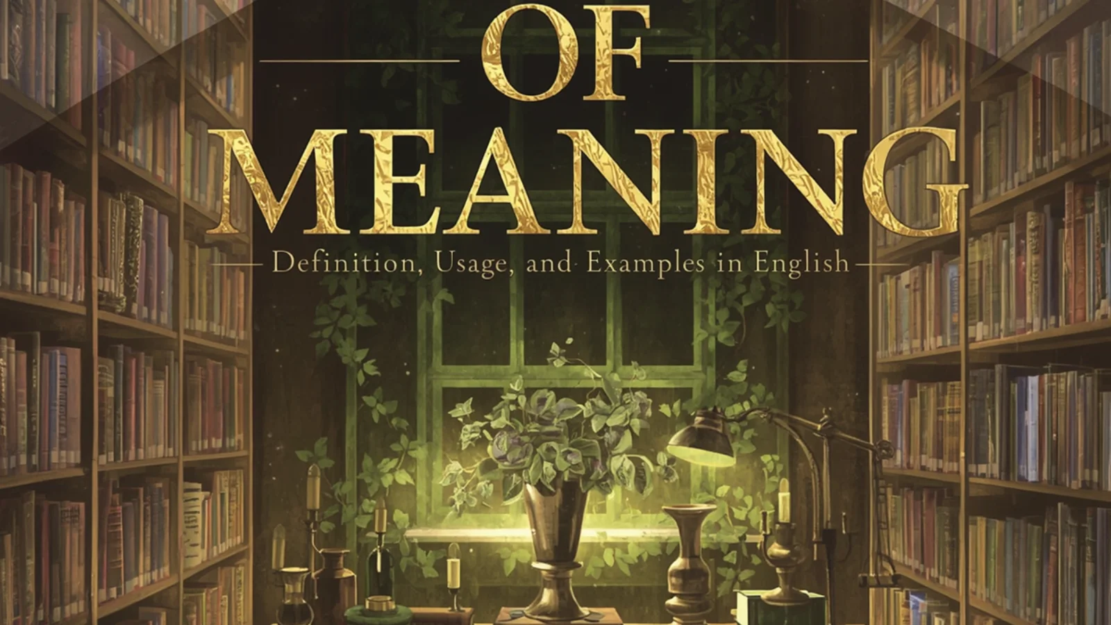 Of Meaning: Definition, Usage, and Examples in English
