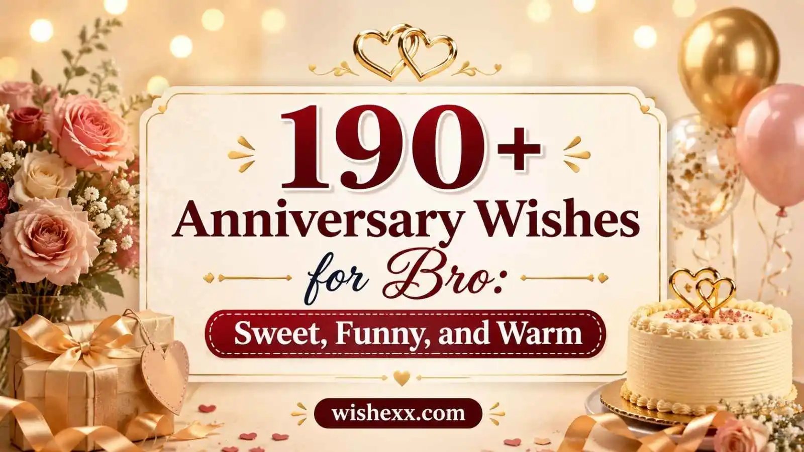Anniversary Wishes for Bro