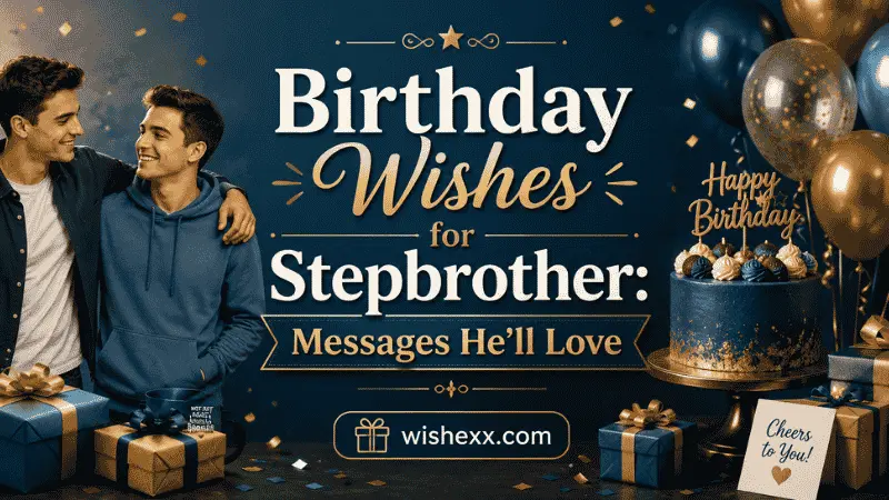 Birthday Wishes for Stepbrother