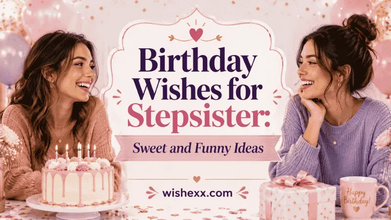 Birthday Wishes for Stepsister